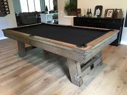 8 Custom Pool Table Silvered Weathered Pool Table Etsy In 2020 Custom Pool Tables Pool Table Pool Table Room