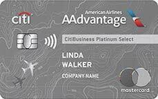 These reward points can be redeemed for gift cards, flight tickets and other rewards. Citibusiness Aadvantage Platinum Select Airline Miles Credit Card Citi Com
