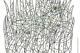 Ce jeu est très amusant et éducatif. Coloriage Magique Lezard Vert La Salamandre