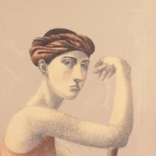 Seated Dancers' by Alan Feltus, 1980, Yale, Cooper Union, Prix De Rome,  Tyler School of Art, Assisi