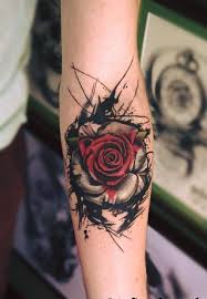 31 Der Besten Tattoos In Schwarz Und Rot Seite 5 Von 6 123 Tattoos Vorlagen Besten Der Rot Schwarz Seit In 2020 Red Tattoos Tattoos Rose Tattoos For Men