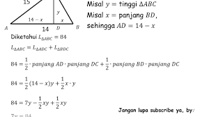 Menggunakan pangkalan dan kawaan mengenalpati ketinggian egitiga peregi panjangtentukan 3 jika anda tahu nilai sisi dan lebar sudut, anda boleh menggunakan formula untuk mengira kawasan segitiga yang menggunakan panjang dua sisi dan. Soal Mencari Panjang Sisi Segitiga Youtube