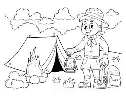 Simply do online coloring for camping tent and campfire coloring page directly from your gadget, support for ipad, android tab or using our web feature. 74 Summer Coloring Pages Free Printables For Kids Adults