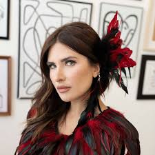 2 in 1 Black and Red Feather Ear Cuff, No Piercing Earring for Festivals,  Cosplay, Halloween, Photography and Carnival ZUCKER®