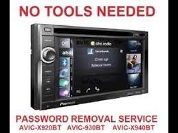 Give and it shall be given to you. How Unlock Pioneer X930bt Avic F930bt Password Code Generator Free Youtube