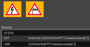 Lesen sie hier mehr über cookies: Uwz Fhemwiki