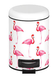 Wenko Kosmetik Treteimer Flamingo Kosmetikeimer Mulleimer Mit Tretmechanismus Der Kosmetikeimer Flamingo Aus Stahl Ist E Flamingo Kosmetikeimer Abfalleimer