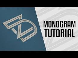 How To Interlock Monogram Letters With The Live Paint Bucket Tool In Adobe Illustrator Cc Youtub Monogram Logo Design Logo Design Process Graphic Design Help