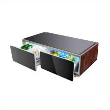 Avoid having to constantly venture all the way to the kitchen every time you want a drink by bringing the smart refrigerator coffee table into your home. China Smart Coffee Table With 130l Drawer Refrigerator Built In Bluetooth Audio Player Usb Charging Port China Smart Refrigerator And Music Refrigerator Price