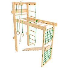 Sprossenwand Mit Hohenverstellbarer Stange Kombi 1 220 Kletterwand Turnwand Fitness Sportgerat Klettergerust Holz Amazon De S In 2020 Kletterwand Sprossenwand Wand