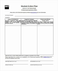 Action Plan Template For Students Best Of 8 Student Action Plan Templates Free Sample Example Fo In 2020 Action Plan Template Simple Business Plan Template How To Plan