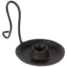 Taper candle holder pan with handle metal craft supply farmhouse primitive country rustic decor accent piece table decor color black. Rustic Brown Metal Candle Holder With Handle Hobby Lobby 1799014