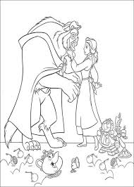 Dibujos Para Colorear Bella Y Bestia