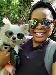 Helen, Hunt, Falls Colorado Springs Colorado with our wolfdog alytn