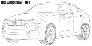 How To Draw A Bmw X6 Bmw X6 Bmw Motorcycle Drawing