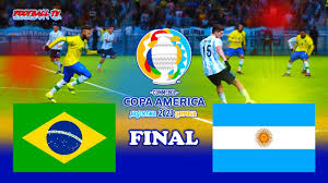 Argentina enters the contest coming. Brazil Vs Argentina Final Copa America 2021 Pes 2021 Gameplay Match Youtube
