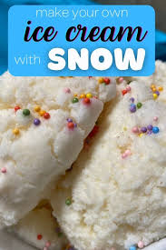 Go scoop up some fresh (clean!) snow, and immediately stir it into the milk mixture until you reach your desired consistency. How To Make Snow Ice Cream Make Ice Cream Out Of Snow