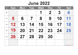 Free June 2022 Calendar Printable Free Printable 2021 Monthly Calendar With Holidays