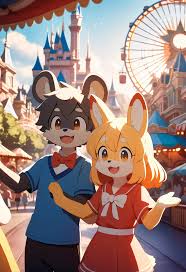 cinderace x lopunny - SeaArt Al - Free Al Art Generator