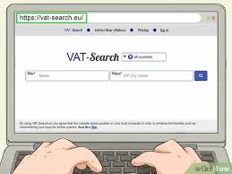 Please used the given application number to check your application status. 3 Simple Ways To Find A Company S Vat Number Wikihow