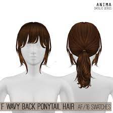 Pin By Gezgi On Hairstyle Sims Sims Hair Ponytail Hairstyles