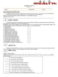 English 7 q2 | link 1. Health 7 Pdf Mental Health Behavioural Sciences