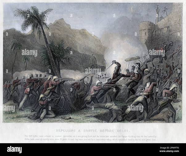 1857 delhi mutiny hi-res stock photography and images - Alamy