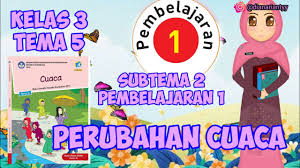 Rpp tema 4 kewajiban dan hakku. Kelas 3 Tema 5 Subtema 2 Pembelajaran 1 Perubahan Cuaca Video Pembelajaran Tematik Youtube