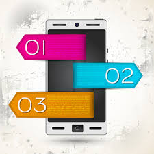 Check spelling or type a new query. White Smart Phone On Retro Background Whith 1 2 3 Tegs Free Stock Vector Graphic Image