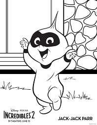 My daughter wants to take her friends to see it opening weekend because her birthday takes place a few days after it officially releases. Incredibles 2 Coloring Pages Family Review Guide