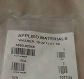 Applied Materials 3880-02048 10-32 FLAT SS x2 Washers