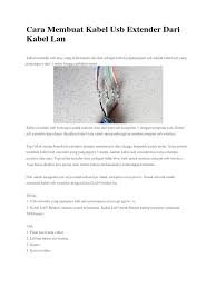 We did not find results for: Cara Membuat Kabel Usb Extender Dari Kabel Lan