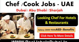 Maybe you're a serial entrepreneur in between startups. Chef Cook Jobs In Dubai Uae 2020