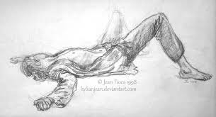 Laying Down Man Pencil Drawing By Hylianjean Drawing People Sleeping Drawing Drawing Reference Poses