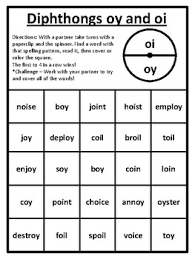 The worksheet is an assortment of 4 intriguing pursuits that will enhance oi digraph worksheets. Oy And Oi Worksheet Teachers Pay Teachers