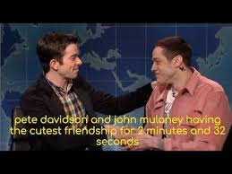Aside from his previous relationship with ariana grande, he also meets a bunch that said, there are at least a few things that he doesn't know about music. Pete Davidson And John Mulaney Having The Cutest Friendship For 2 Minutes And 32 Seconds Youtube