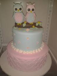 Baby Shower Owl Cake Cake By Rosa Cakesdecor