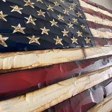 Pin On American Flag Wood