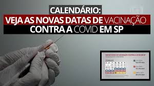 23 a 29 de junho: Sp Antecipa Calendario De Vacinacao Contra Covid E Promete Imunizar Toda A Populacao Adulta Ate Setembro Veja Datas Sao Paulo G1