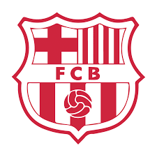 El primer escudo con la forma actual. Escudo Fc Barcelona