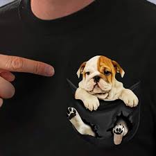 Wallpaper keren animasi bergerak wallppapers gallery diy. Bulldog In My Pocket Classic T Shirt English Bulldog Funny English Bulldog Bulldog