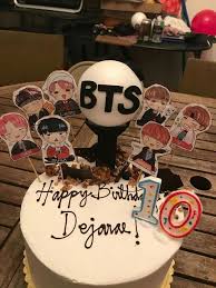 Hobicore, taetae, bangtan, bighit, beyond the scene, present, gift, for dolce cupcakery logo. Bts Bts Cake Ideas Wattpad