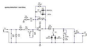 Opamp Distortion Overdrive Effect Diy Guitar Pedal Electronics Basics Distortion