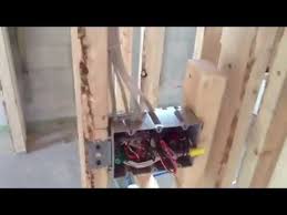 Because electricity travels on the outside of. Basic Residential Electrical Wiring Youtube