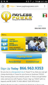 Click on the pay electricity bill feature. Payless Power Texas Android App Download Payless Power Texas For Free