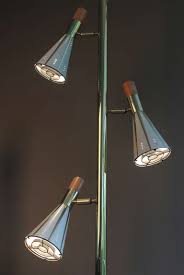 Stiffel Tension Pole Floor Lamp With 3 Lights Spots Mid Century From A Unique Collection Of Antique And Modern Floor Lamps At Pole Lamps Floor Lamp Stiffel