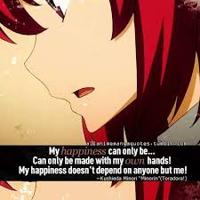 Anime Quote 155 By Anime Quotes On Deviantart Manga Quotes Anime Quotes Toradora