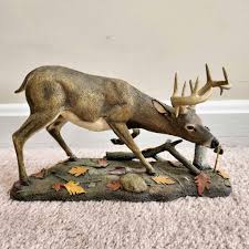 Curtis Christensen SECOND CHANCE White Tailed Deer Figurine from Danbury  Mint