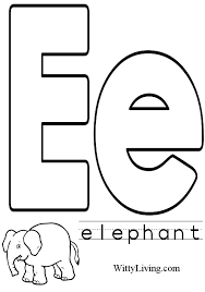 Watercolor alphabet profession set.learn letters with funny professions.farmer for f letter.perfect for education,baby shower,children funny animals alphabet for kids. Capital E Coloring Pages Novocom Top