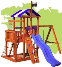 Wood Swing Set Kits Easy To Build And Sturdy Swing Set Swing Set Kits Wood Swing Sets